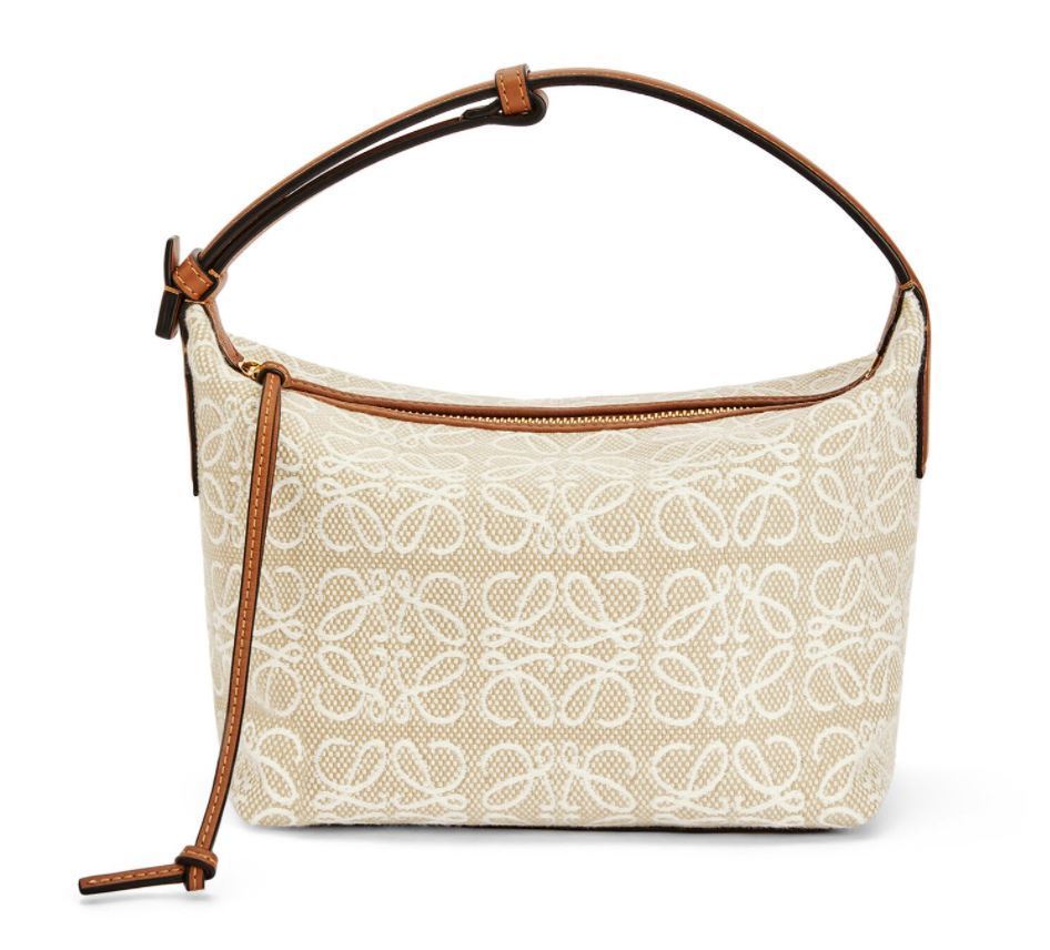 国内即発LOEWE☆スモール Cubiバッグ☆Anagramジャカード&amp;カーフスキン (LOEWE/ショルダーバッグ・ポシェット) 71059471