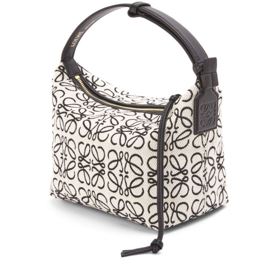 国内即発LOEWE☆スモール Cubiバッグ☆Anagramジャカード&amp;カーフスキン (LOEWE/ショルダーバッグ・ポシェット) 71059471