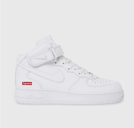 NIKE × SUPREME エア フォース 1 MID｜Triple White FZ8784-100 BUYMA商品画像 2