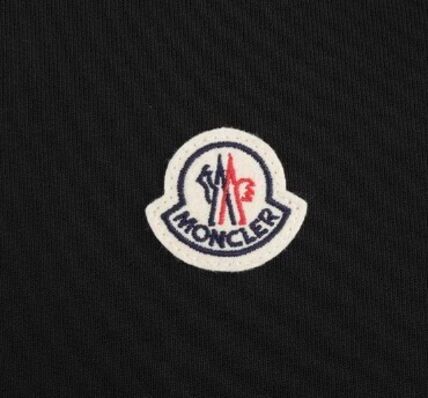 MONCLER ロゴパッチ クルーネックスウェット ブラック 商品画像4