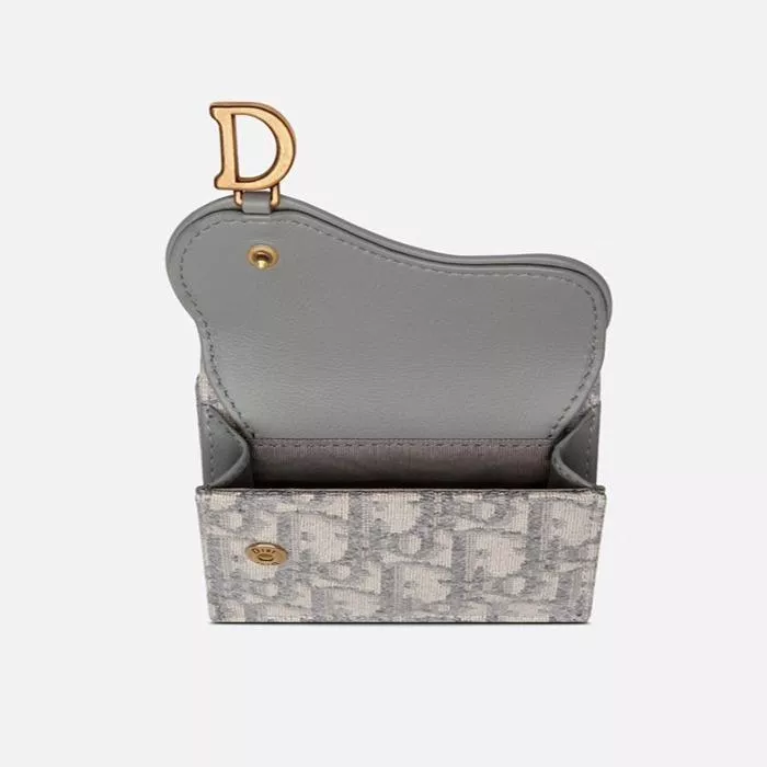 【送料無料】【代金引換】国内発送 ディオール SADDLE コンパクトウォレット 財布