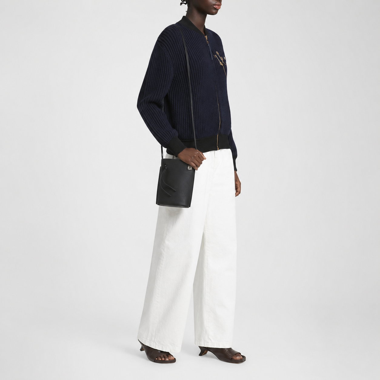 LOEWE ロエベ ダイスポケット クラシックカーフ ミニショルダーバッグ