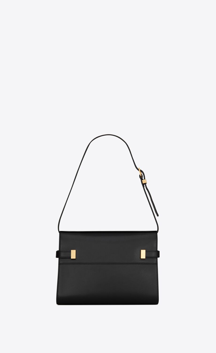 【Saint Laurent】【国内発送】マンハッタン ショルダーバッグ（スモール／ボックスサンローラン レザー） ★全色★