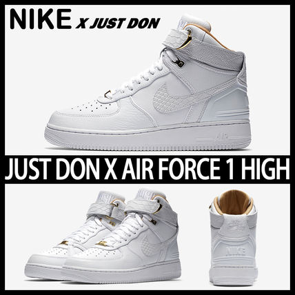 NIKE × JUST DON エア フォース 1 HIGH｜ホワイト AO1074-100 正面