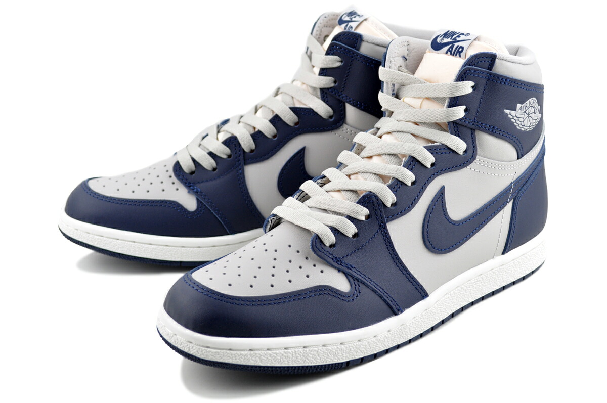 NIKE AIR JORDAN 1 HIGH 85 GEORGETOWN college navy/summit wht bq4422-400 商品画像 3