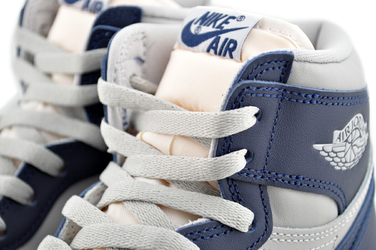 NIKE AIR JORDAN 1 HIGH 85 GEORGETOWN college navy/summit wht bq4422-400 商品画像 6