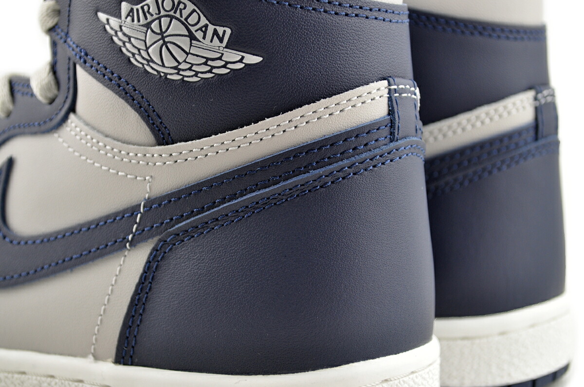 NIKE AIR JORDAN 1 HIGH 85 GEORGETOWN college navy/summit wht bq4422-400 商品画像 7