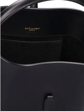 Saint Laurent Small Le 37 レザーバケットバッグ