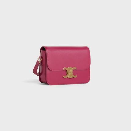 CELINE★トリオンフ クロスボディバッグ ティーン シャイニー