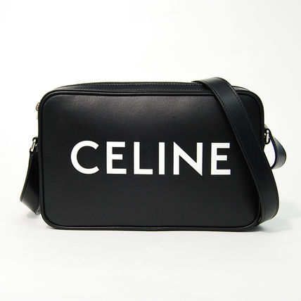 CELINE ミディアム メッセンジャーバッグ / CELINEプリント入り