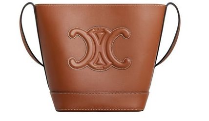 関税込☆CELINE☆スモール バケット キュイル トリオンフ