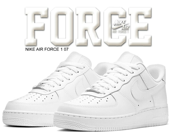 NIKE AIR FORCE 1 07 white/white cw2288-111 商品画像 1