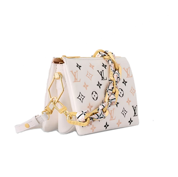 【LOUIS VUITTON】LV2023新品Coussin BB ショルダーバッグ斜め掛けバッグゴールドチェーン