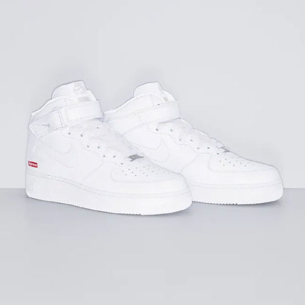 NIKE × SUPREME エア フォース 1 MID｜Triple White FZ8784-100 BUYMA商品画像 5