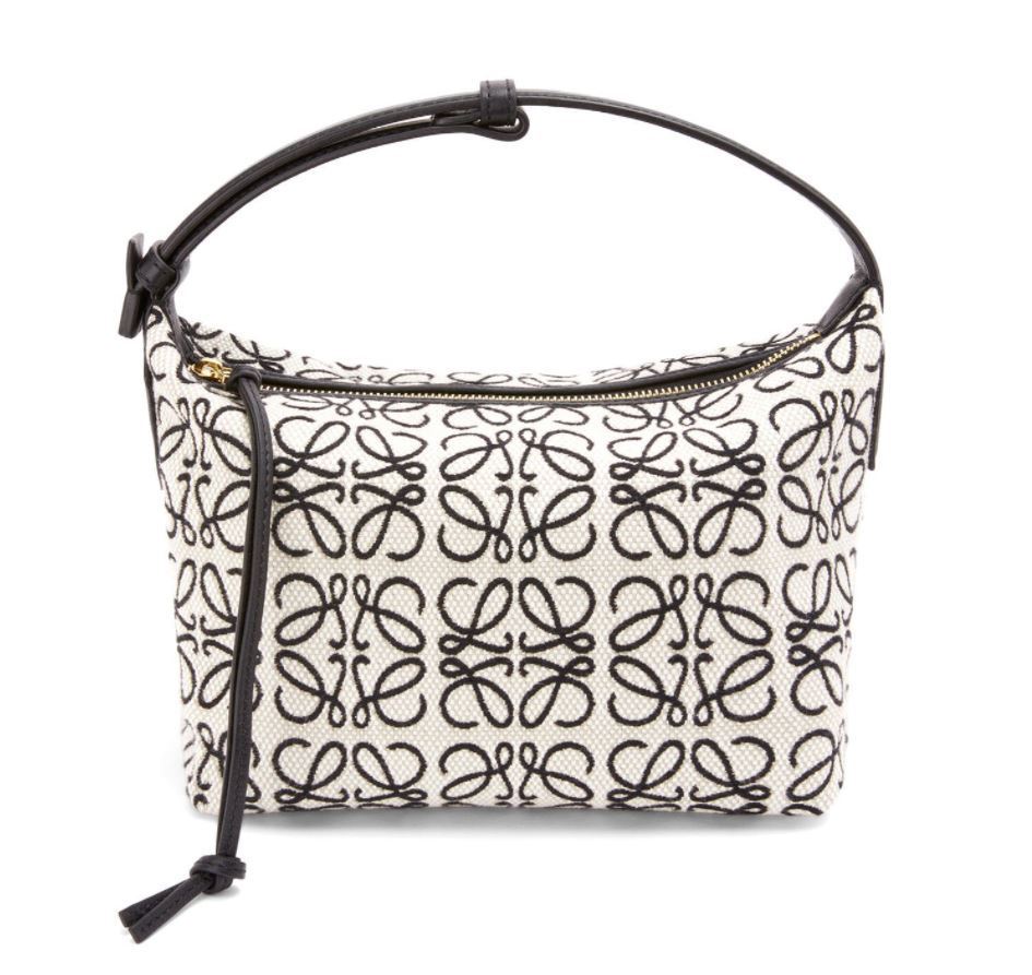 国内即発LOEWE☆スモール Cubiバッグ☆Anagramジャカード&amp;カーフスキン (LOEWE/ショルダーバッグ・ポシェット) 71059471