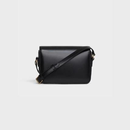 CELINE★トリオンフ クロスボディバッグ ティーン シャイニー