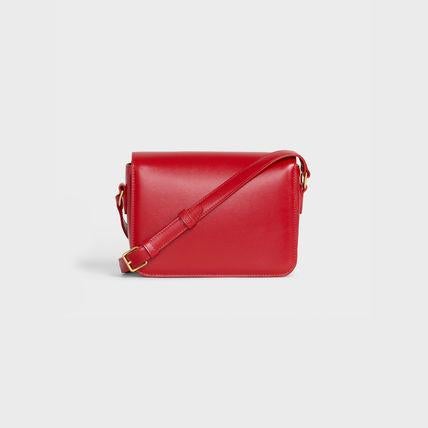 CELINE★トリオンフ クロスボディバッグ ティーン シャイニー