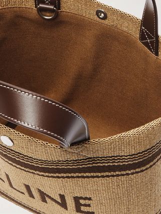 人気定番　関税込み【CELINE】Cabas ラフィア ミニトートバッグ