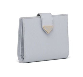 ◆PRADA◆上品 サフィアーノレザーxレザー 折りたたみ財布 6色