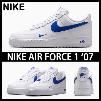 NIKE エア フォース 1 '07｜ホワイト／ゲームロイヤル IV5732-100 商品画像 7