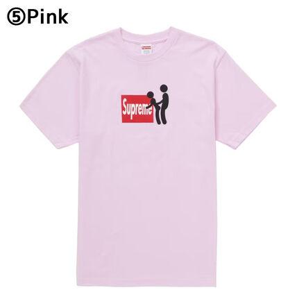 Supreme Stick Tee Pink