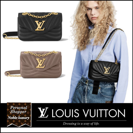 日本未入荷 LOUIS VUITTON ニューウェーブPM チェーンバッグ 2色