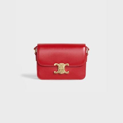 CELINE★トリオンフ クロスボディバッグ ティーン シャイニー
