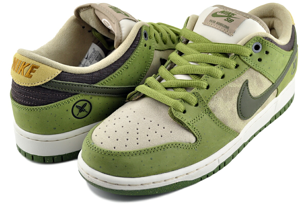 NIKE SB DUNK LOW PRO YUTO HORIGOME asparagus/legion green hf8022-300 商品画像 2