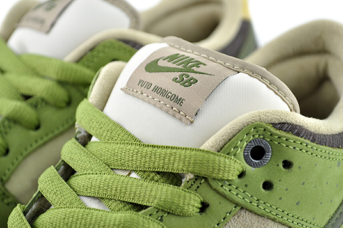 NIKE SB DUNK LOW PRO YUTO HORIGOME asparagus/legion green hf8022-300 商品画像 6
