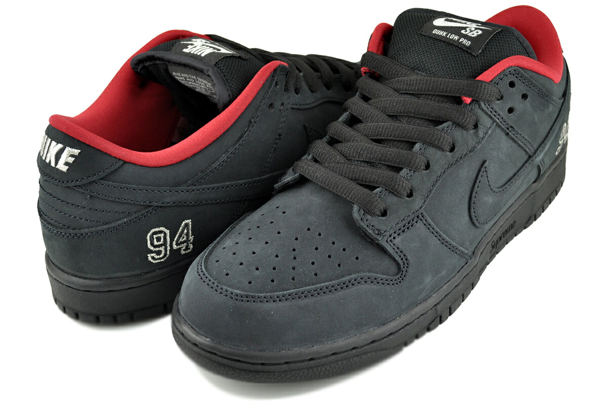 NIKE SB DUNK LOW OG QS SUPREME blk/blk-blk hq8487-001 商品画像 2