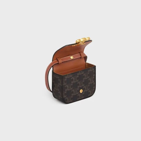 【CELINE】人気★すぐ届くショルダーバッグ　ミニ トリオンフ