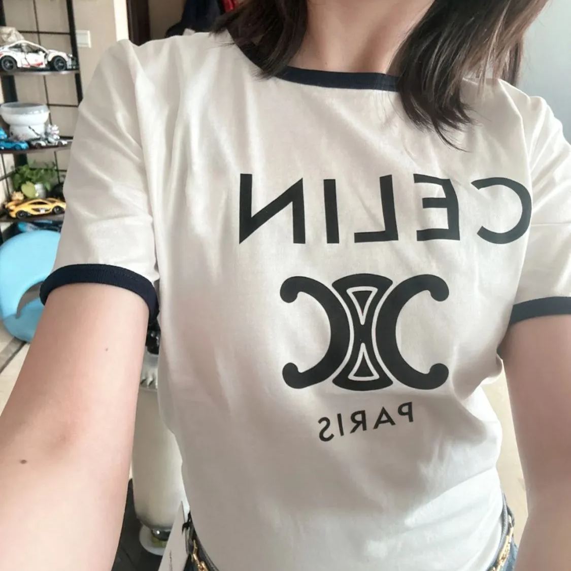 【大人気♡】★CELINE★ CELINE PARIS Tシャツ