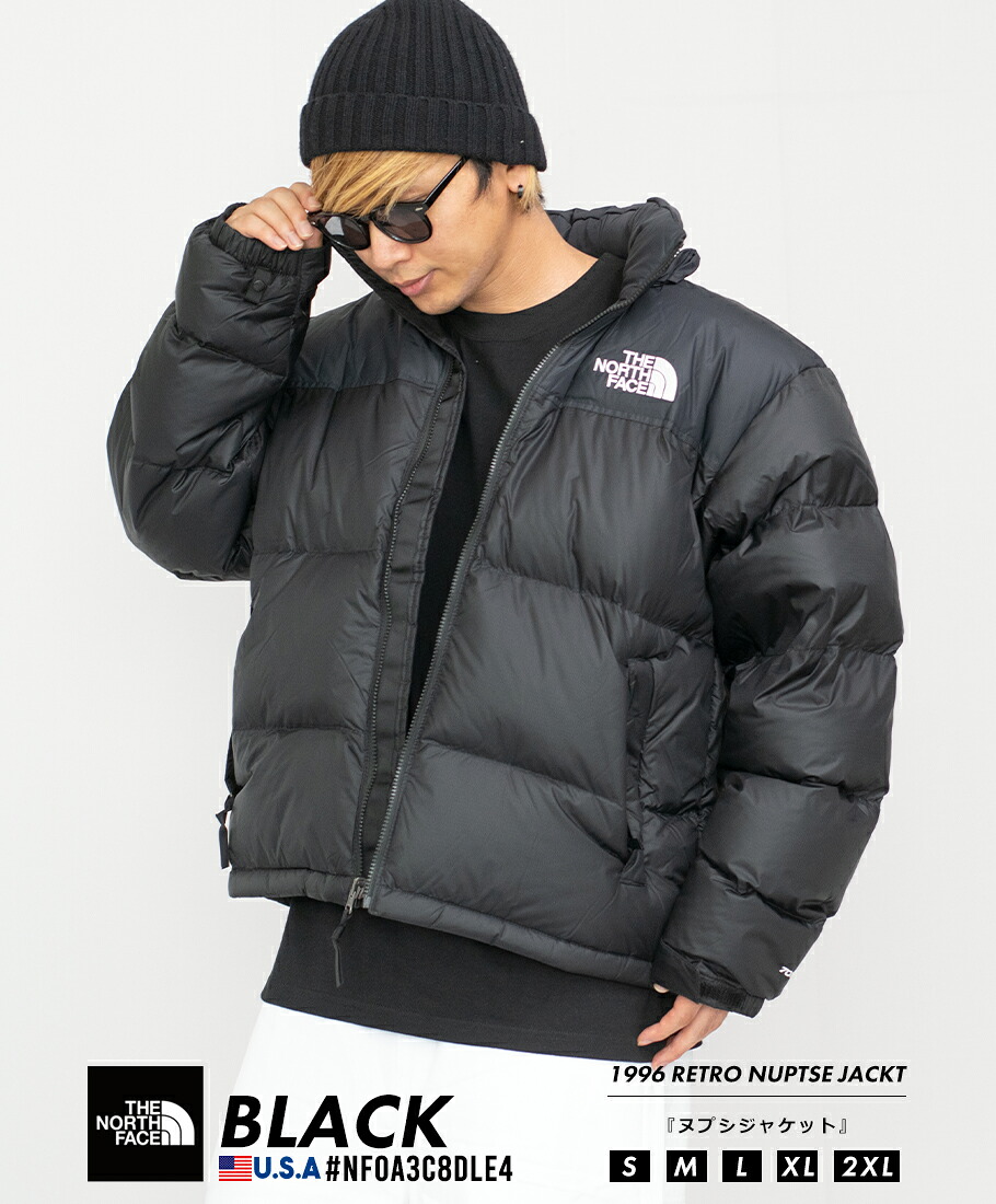 THE NORTH FACE 1996 RETRO NUPTSE JACKET BLACK NF0A3C8D 商品画像2