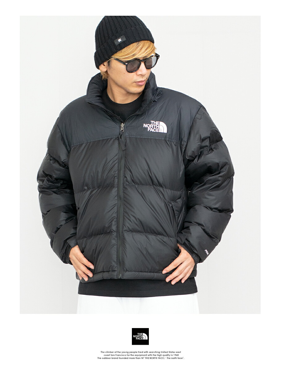 THE NORTH FACE 1996 RETRO NUPTSE JACKET BLACK NF0A3C8D バックスタイル