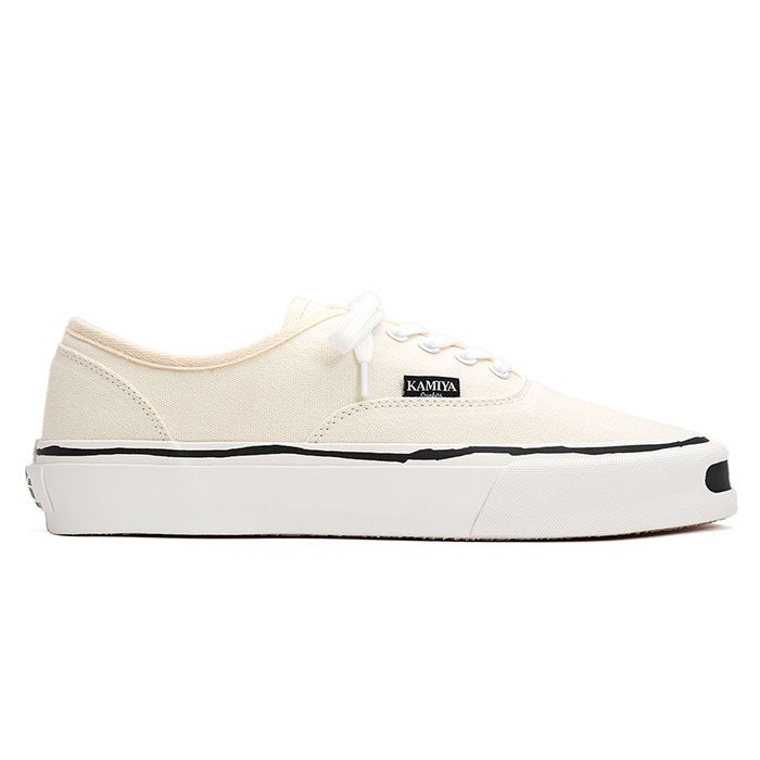 KAMIYA カミヤ / Vulcanize Sneaker  KAMIYA-G11FW701  white / black