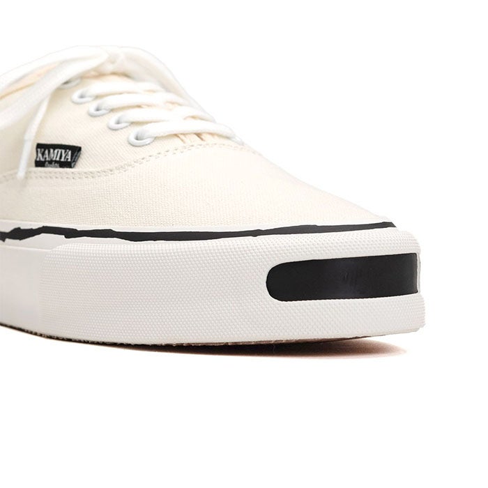 KAMIYA カミヤ / Vulcanize Sneaker  KAMIYA-G11FW701  white / black