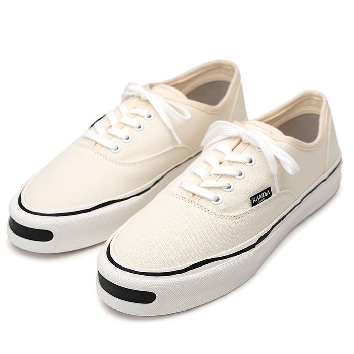 KAMIYA カミヤ / Vulcanize Sneaker  KAMIYA-G11FW701  white / black