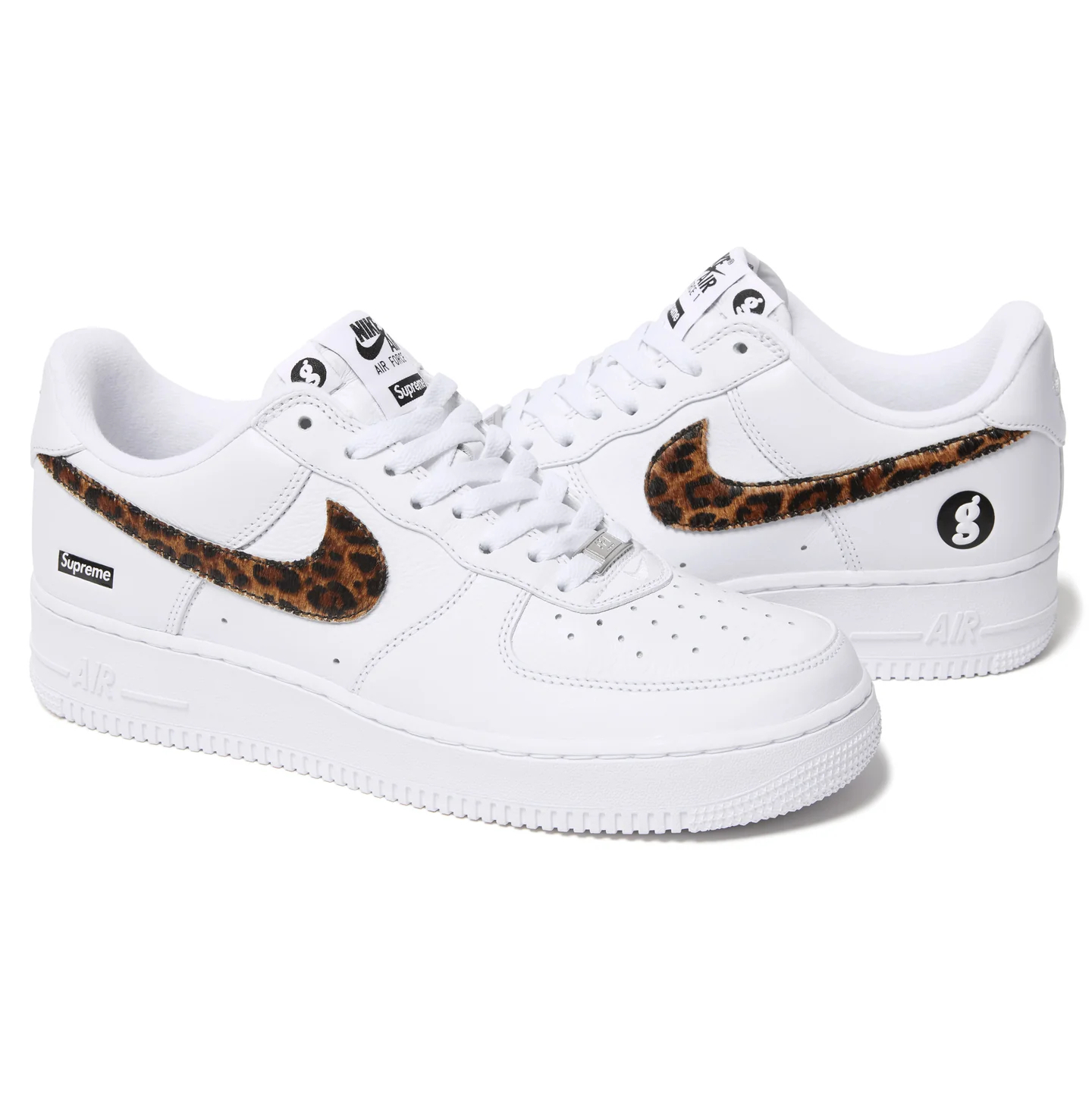 【Nike x Supreme x GOODENOUGH】Air Force 1 Low White - 25SS