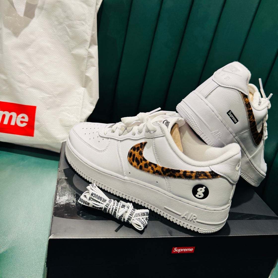 【Nike x Supreme x GOODENOUGH】Air Force 1 Low White - 25SS