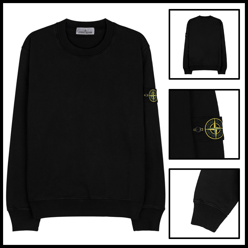 ★送料関税込★STONE ISLAND ワッペンパッチ スウェットシャツ