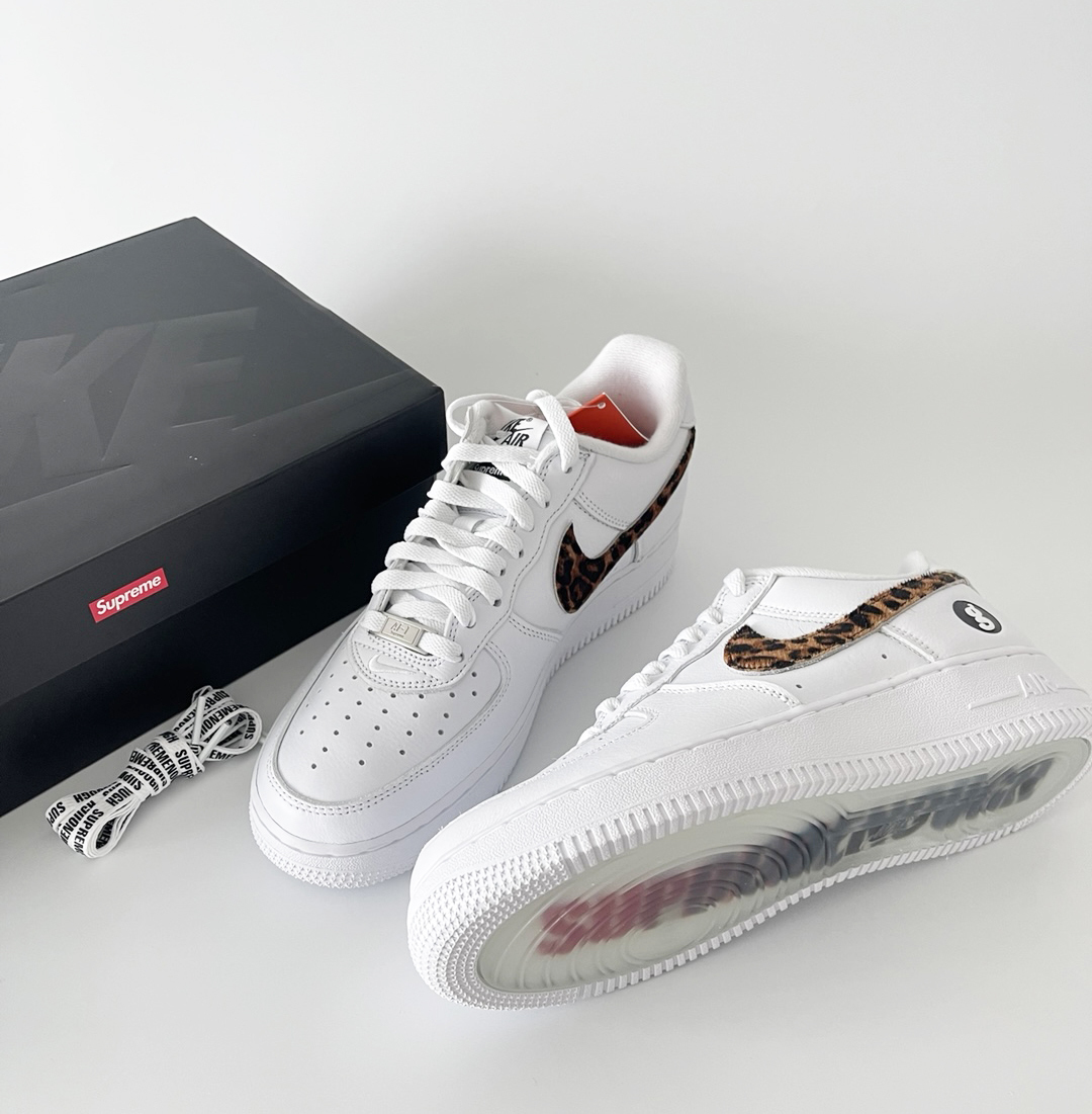【Nike x Supreme x GOODENOUGH】Air Force 1 Low White - 25SS