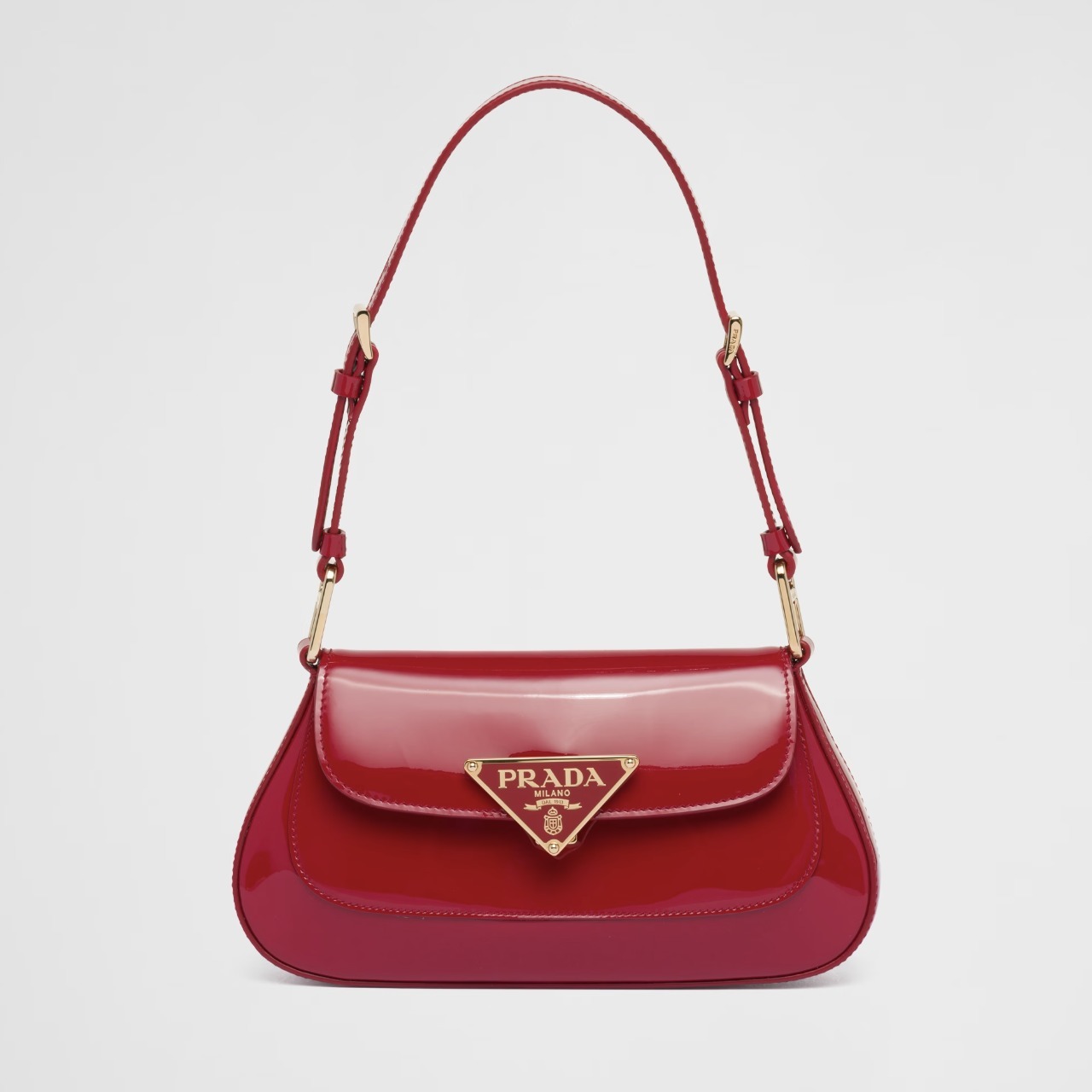 セール◆PRADA◆プラダ◆パテントレザー ショルダーバッグ