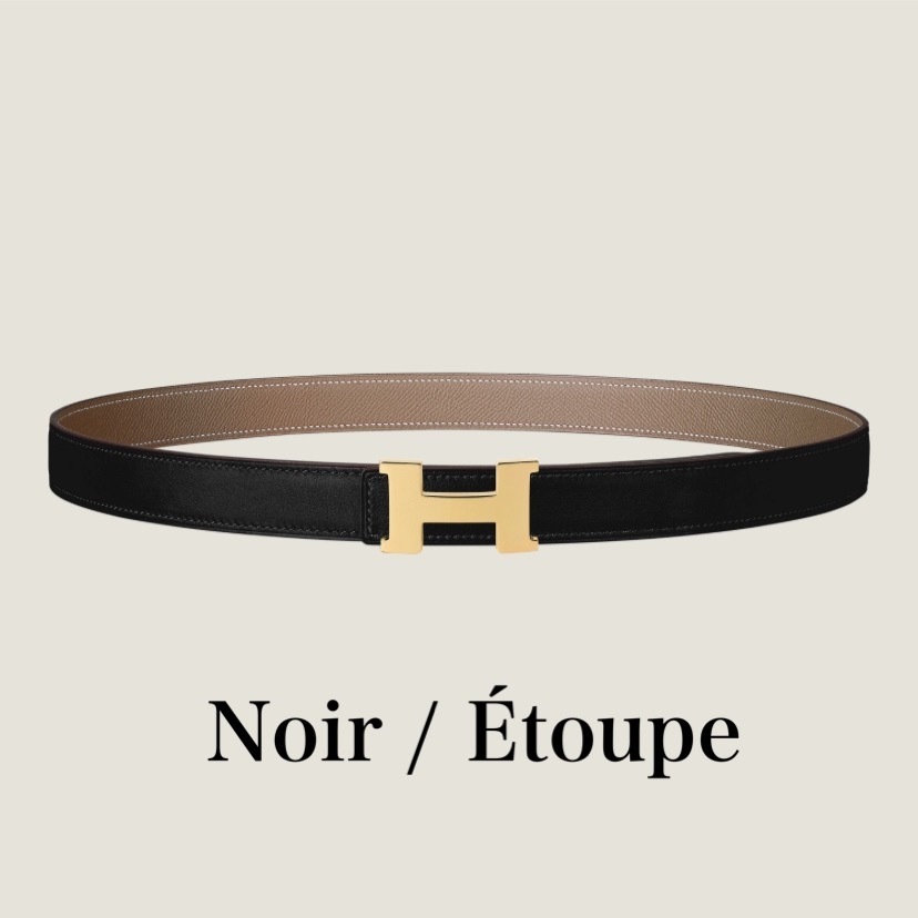 ［HERMES］リバーシブルベルト ミニコンスタンス 24mm