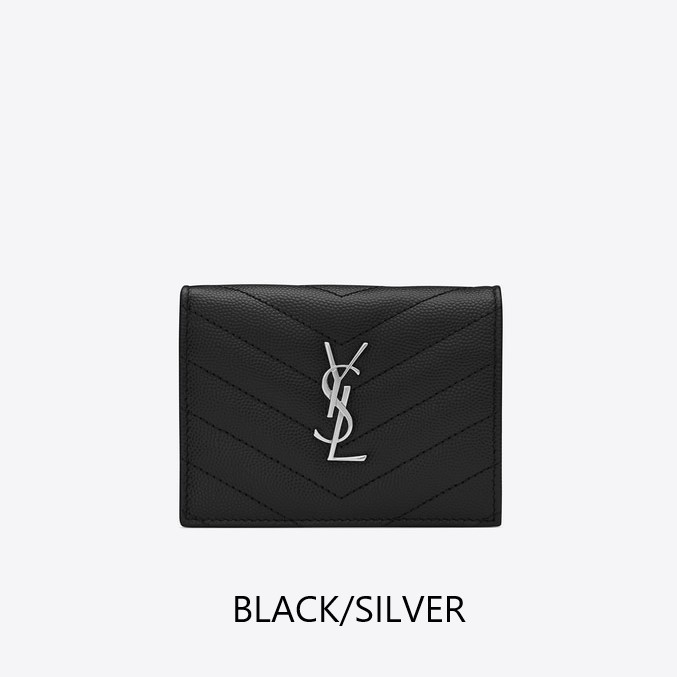 SAINT LAURENT モノグラム　コンパクト財布