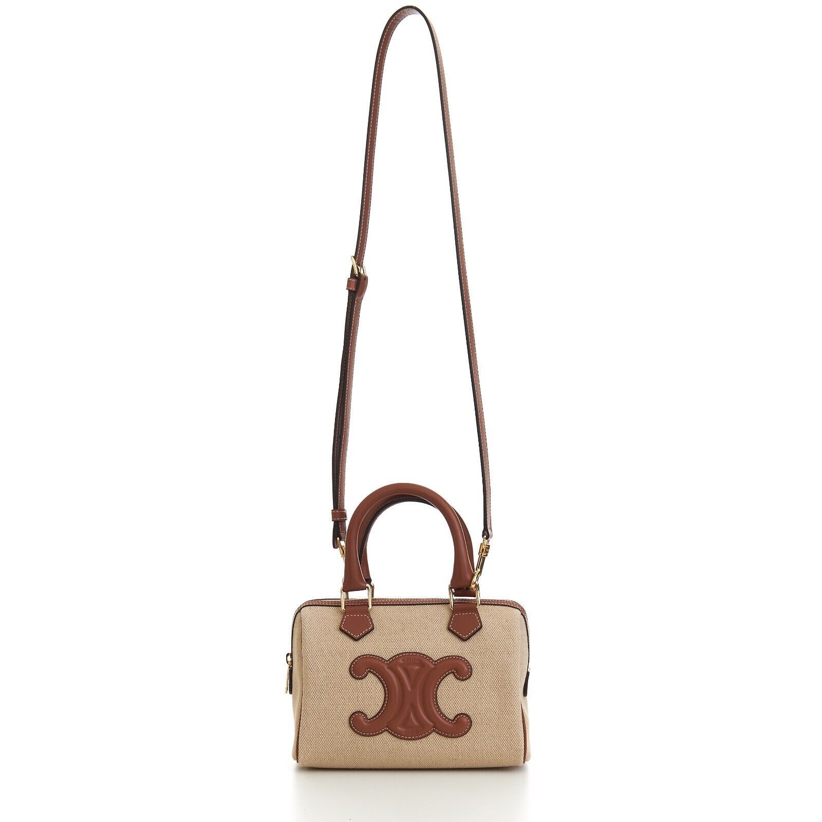 CELINE セリーヌ スモール ボストン キュイル トリオンフ