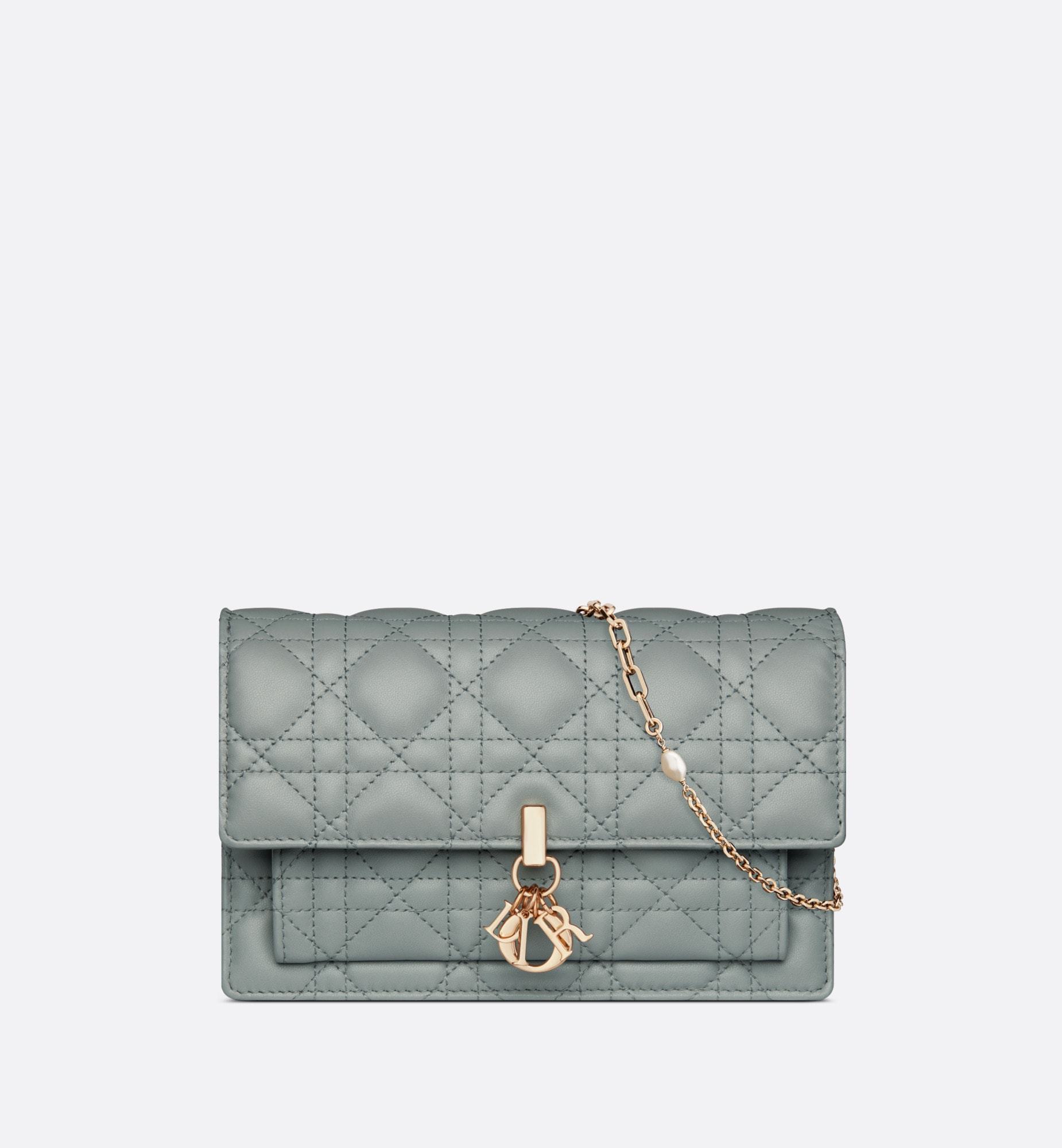 【人気】DIOR ディオール★LADY DIOR ラムスキン チェーンバッグ