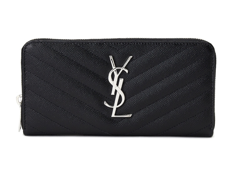 ★関税込★SAINT LAURENT★モノグラム フルジップウォレット★