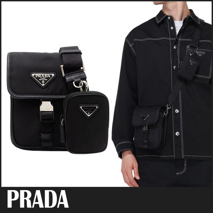 PRADA プラダ Re-Nylon ミニ メッセンジャーバッグ 2VD043 2DMH F0002 ポーチ付き