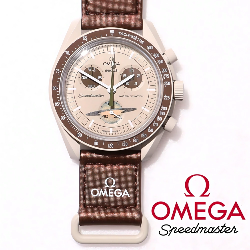 OMEGA × SWATCH BIOCERAMIC MoonSwatch MISSION TO SATURN