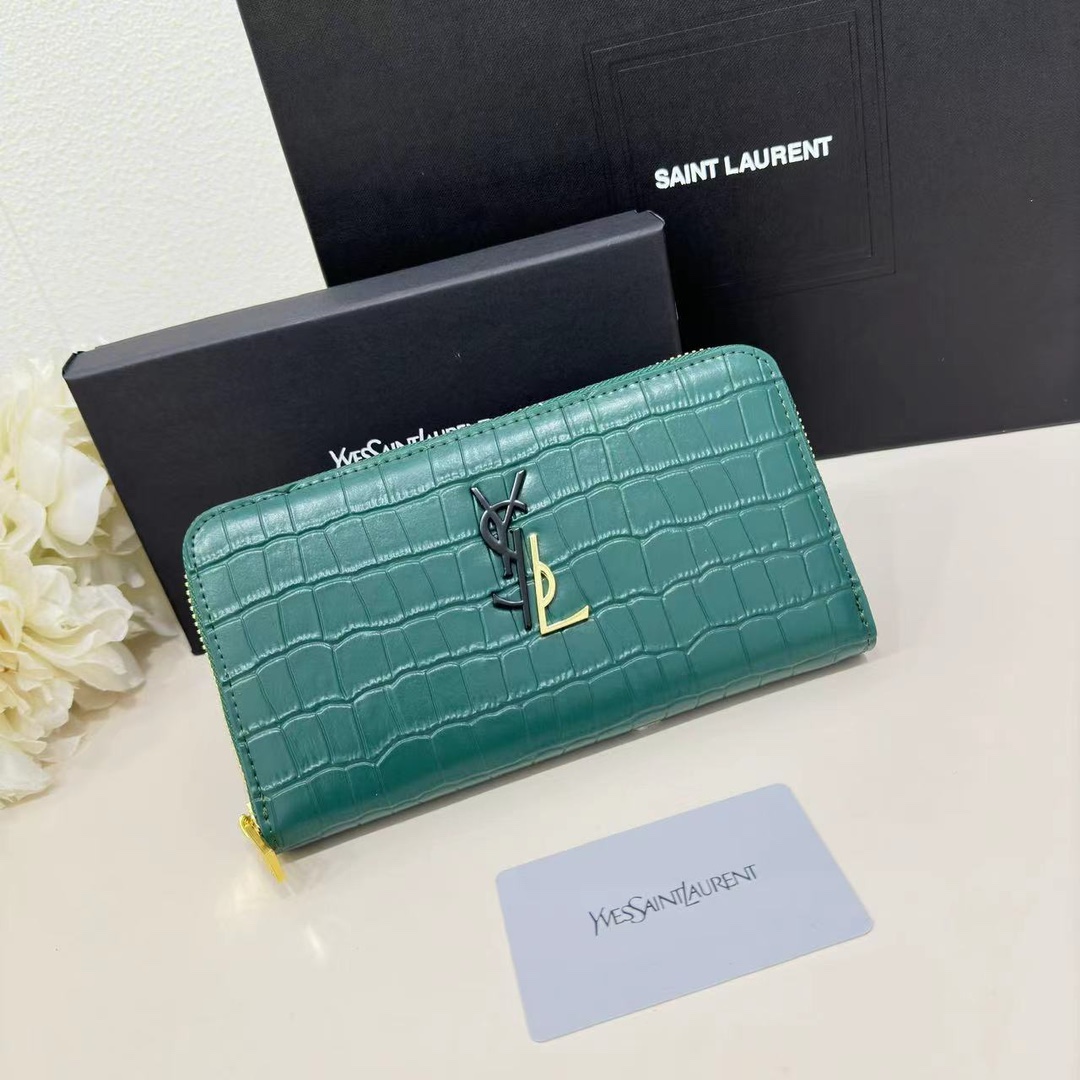 SAINT LAURENT 【入手困難】ファスナー財布★全色★